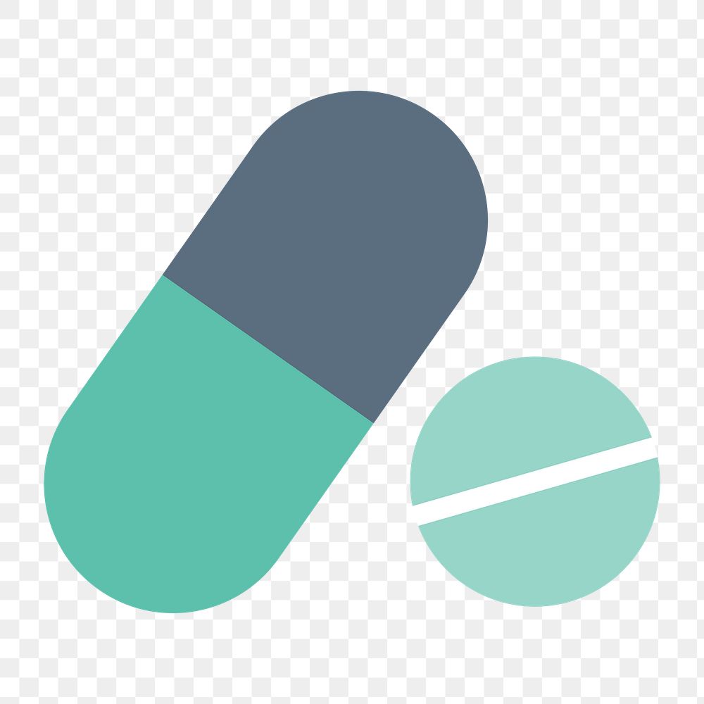 Medicines icon png,  transparent background 