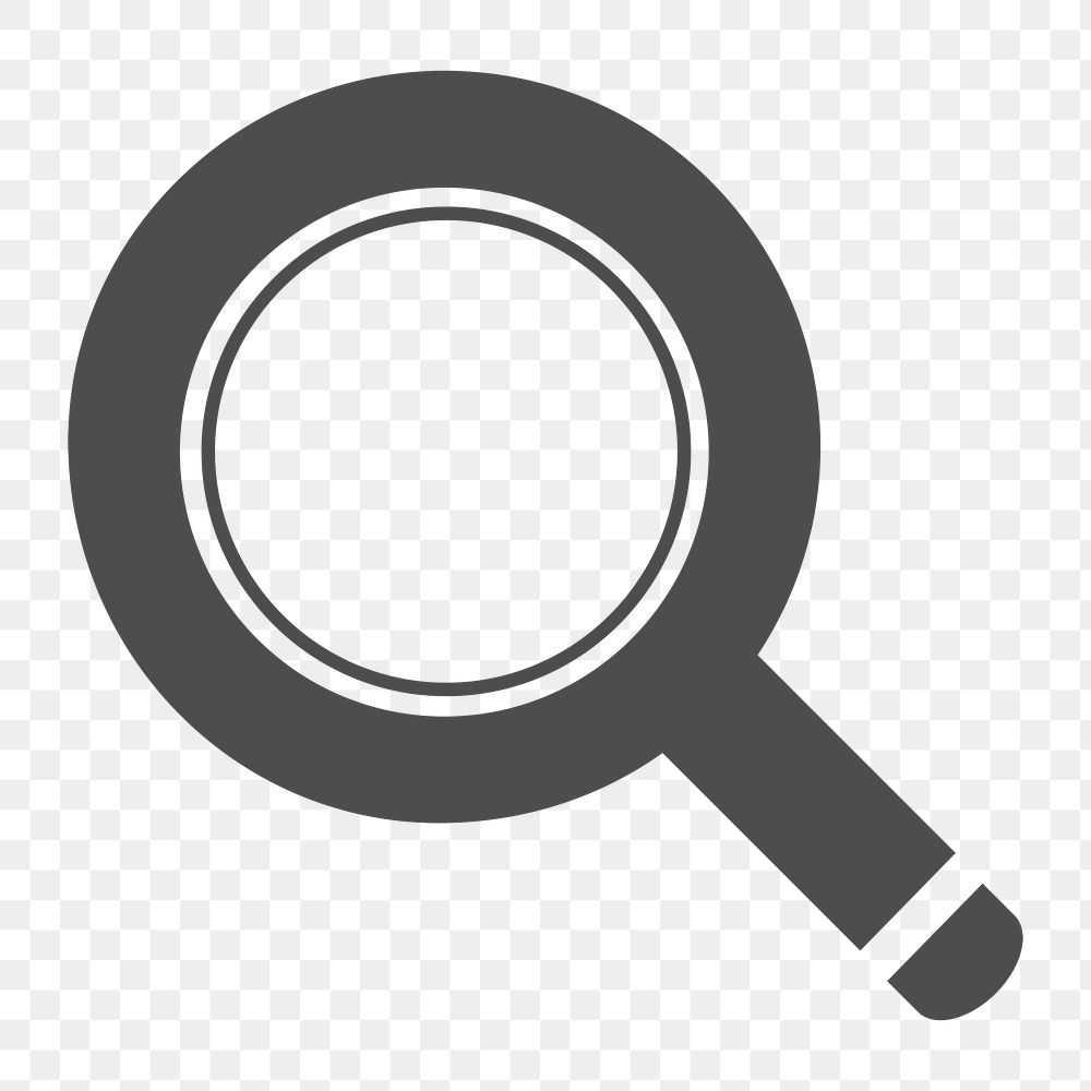 Search icon png,  transparent background 