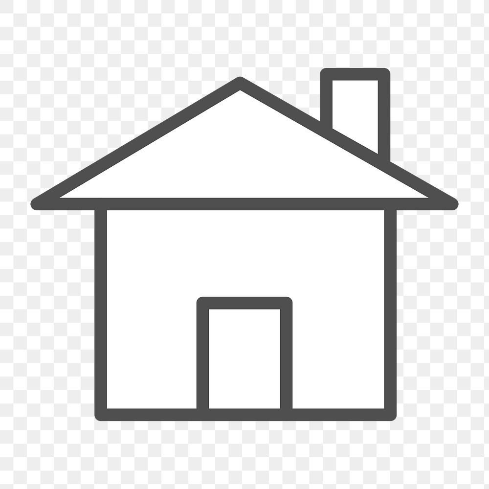 Home icon png,  transparent background 