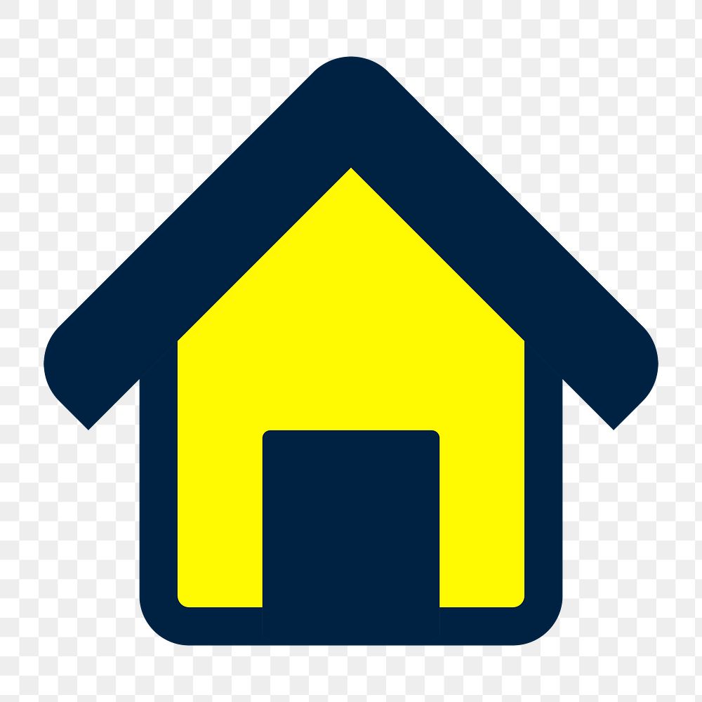 Home icon png, transparent background 