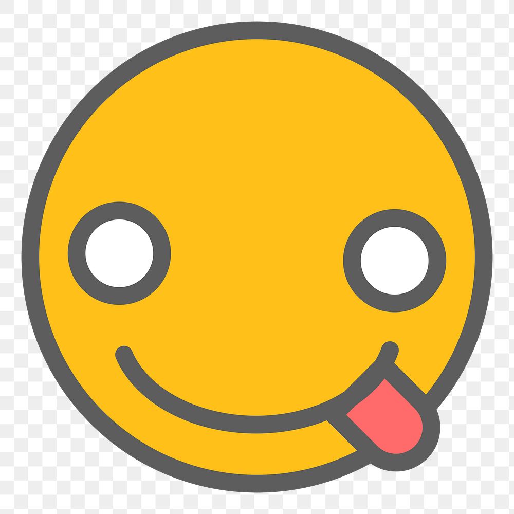 Emoticon png icon, transparent background