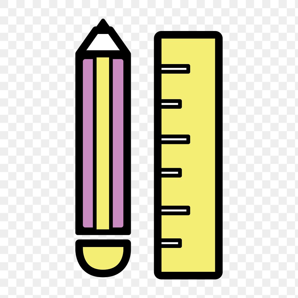 Stationary icon png,  transparent background 