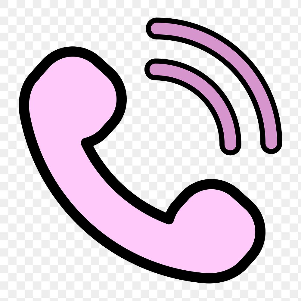 Telephone ringing icon png sitkcer.  transparent background 