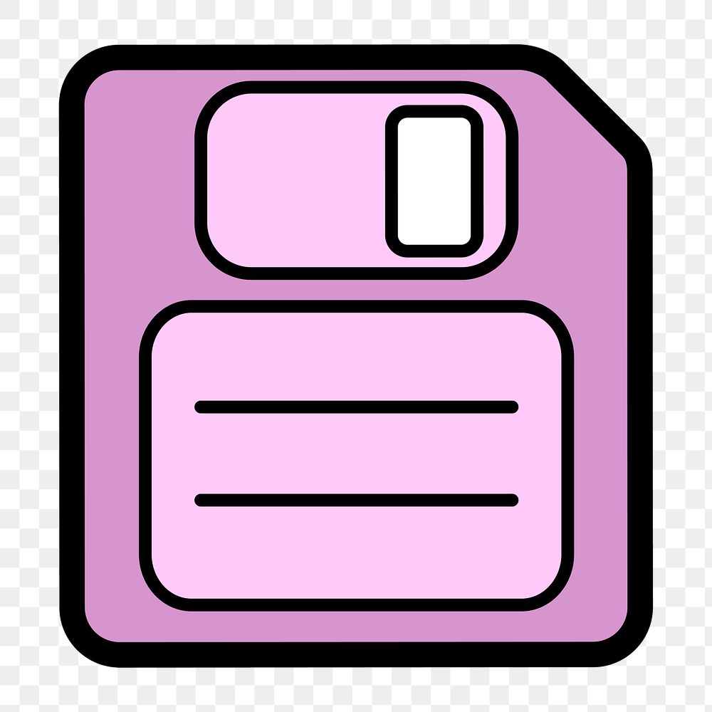 Save icon png, transparent background 