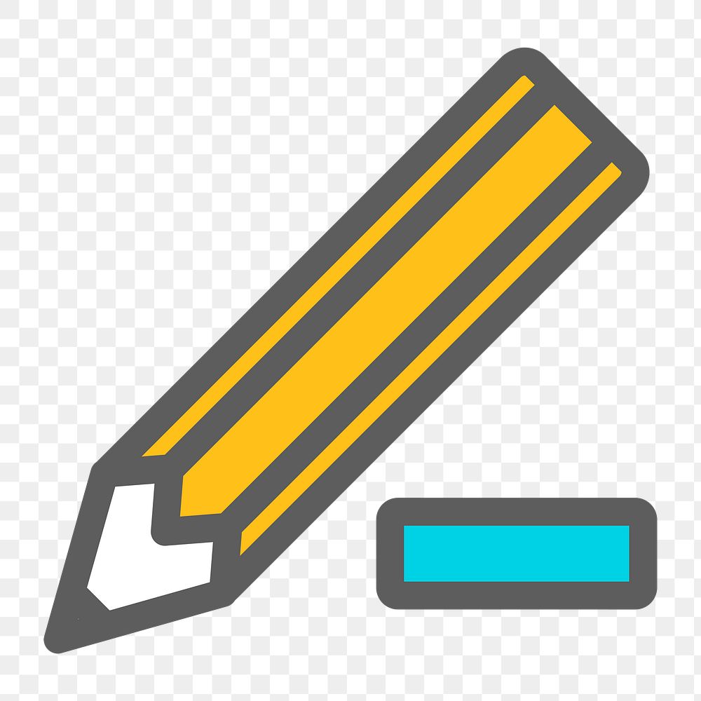 Stationary icon png, transparent background 