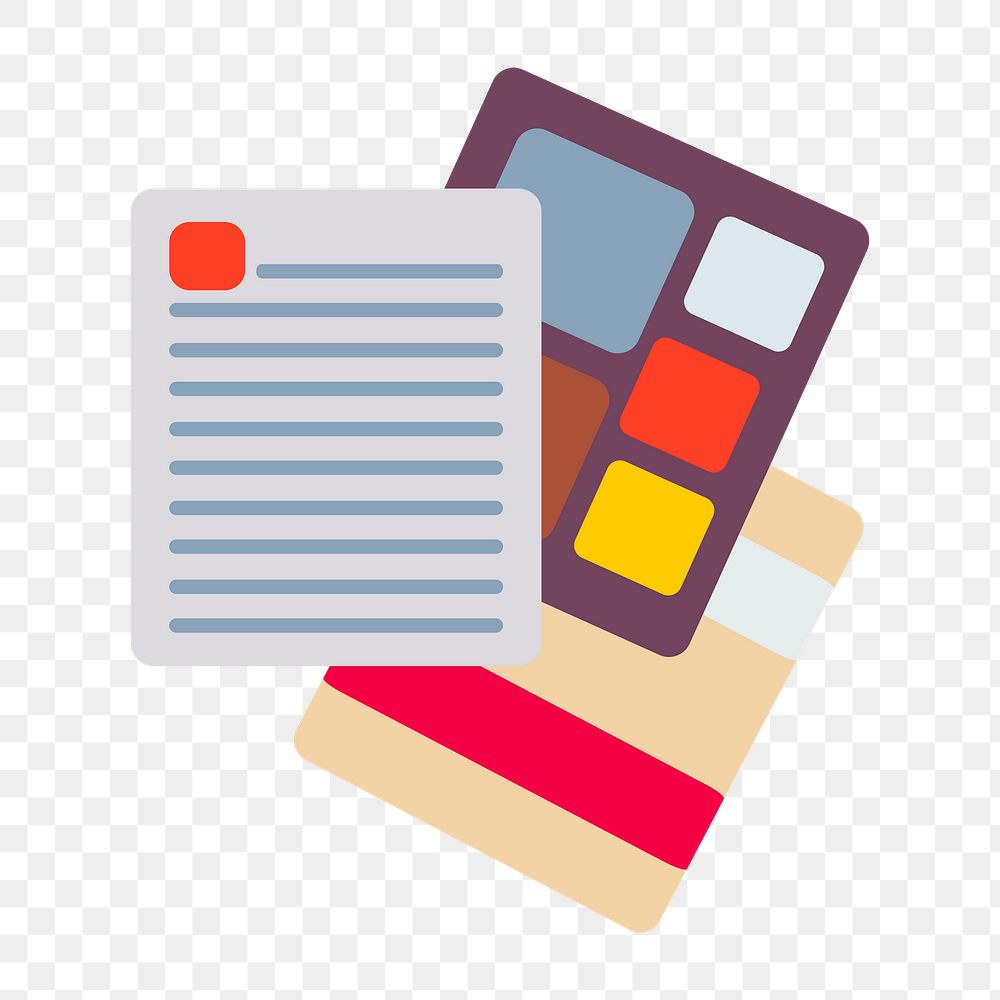 Document png icon, transparent background