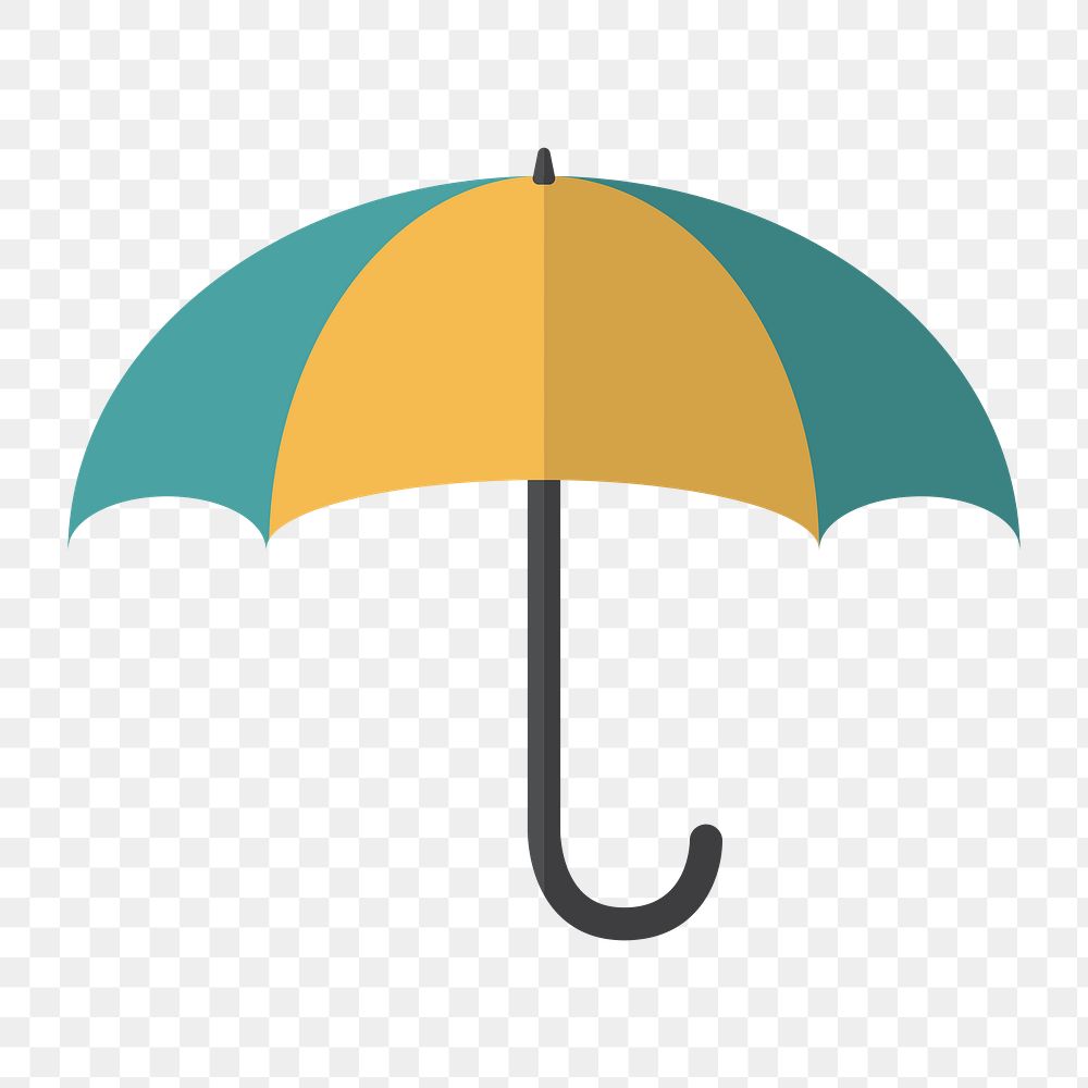 Umbrella icon png, transparent background