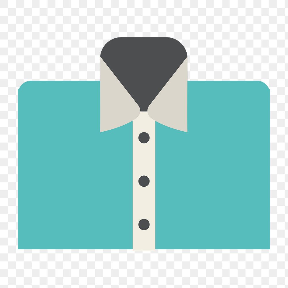 Formal wear icon png,  transparent background 