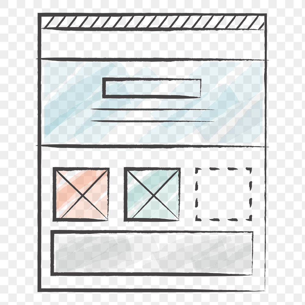 Png web design design element, transparent background