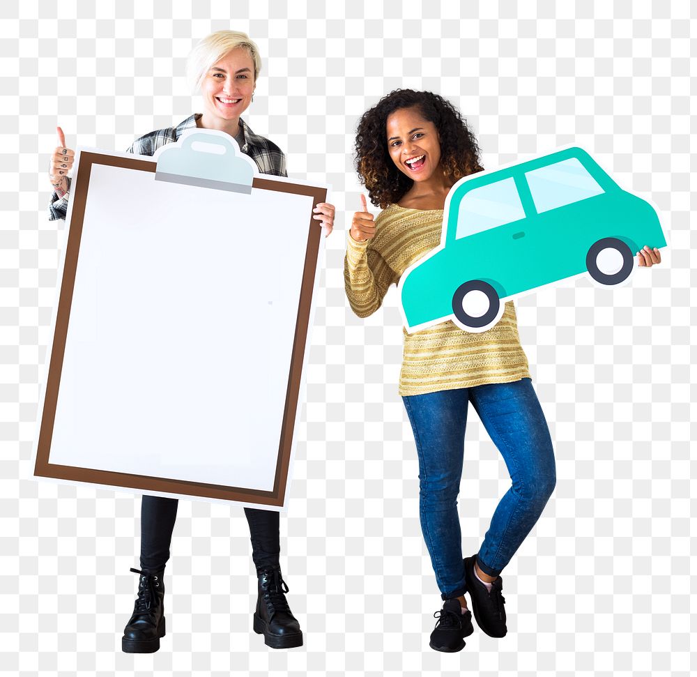 Png Women car insurance, transparent background