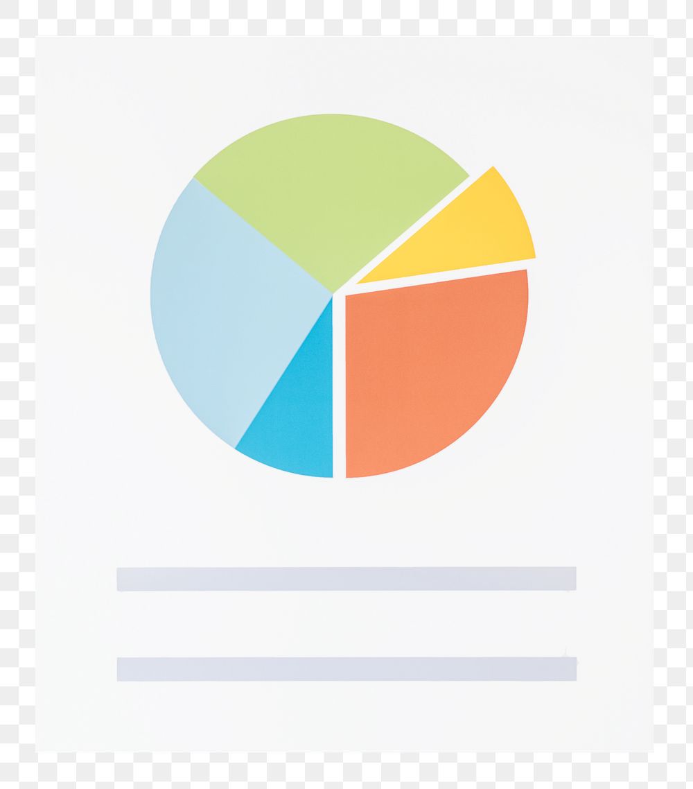 PNG Business data pie chart transparent background