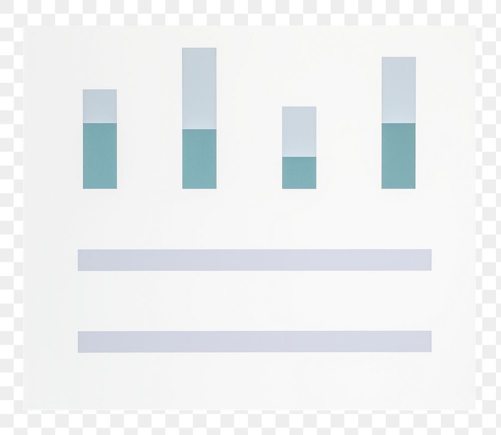 PNG Business data analysis bar chart  transparent background