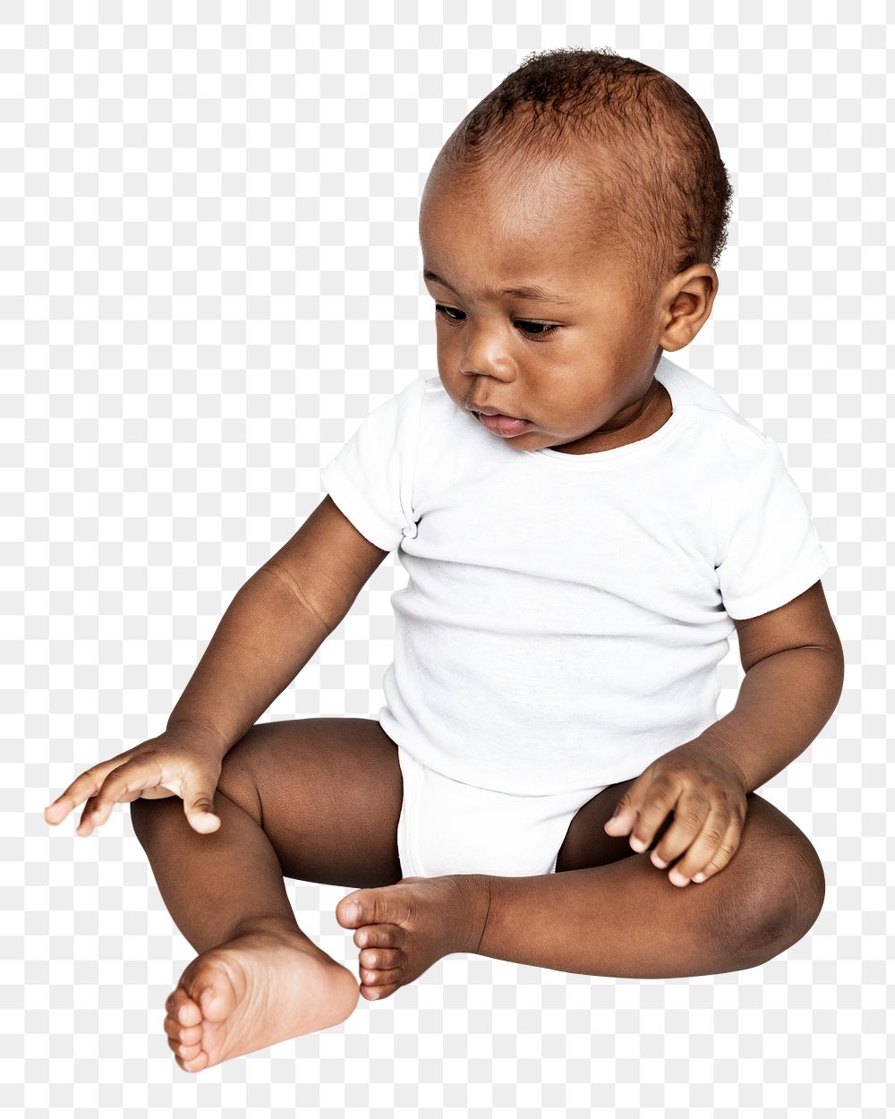 Png Baby sitting, transparent background