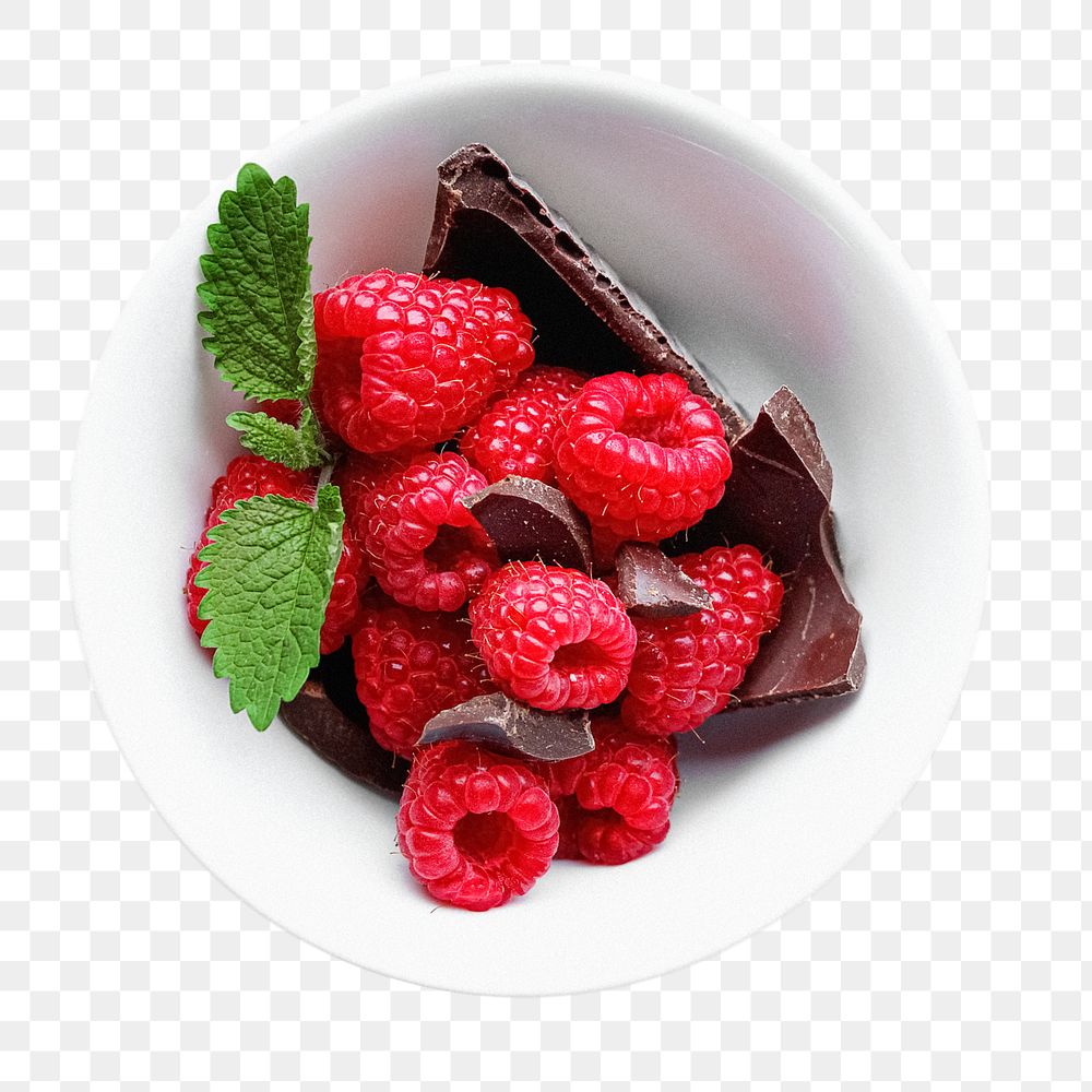 Png raspberry, transparent background