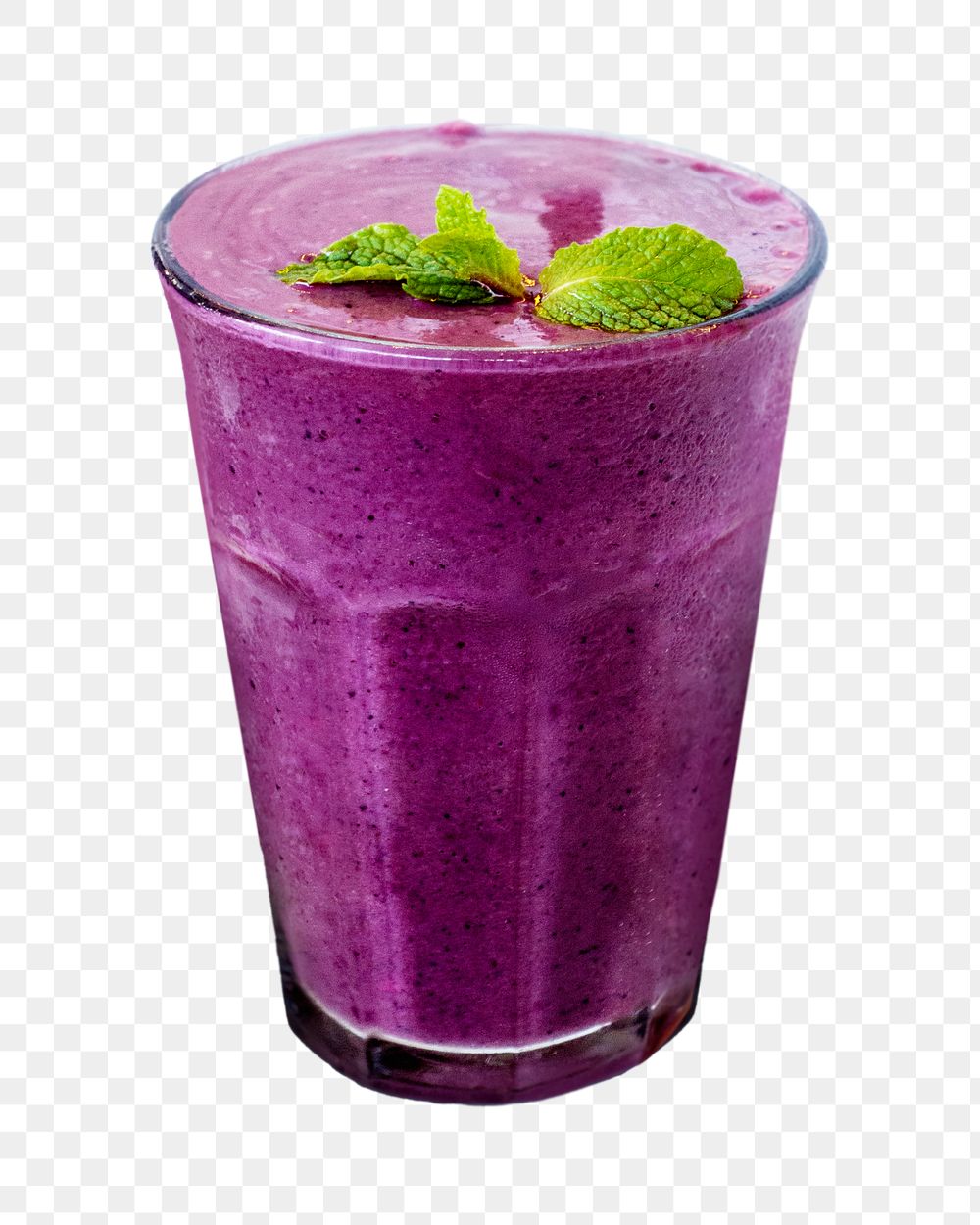 Purple smoothie png photo, transparent background