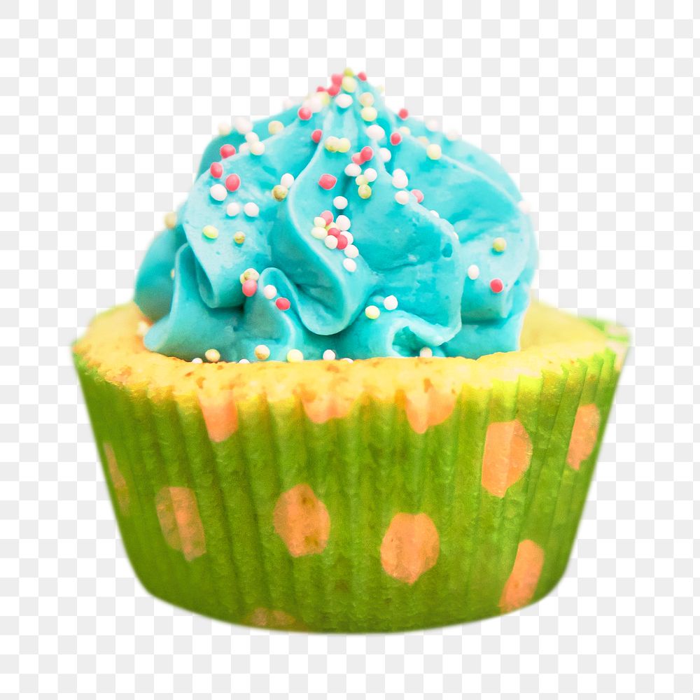 Cupcake png on transparent background