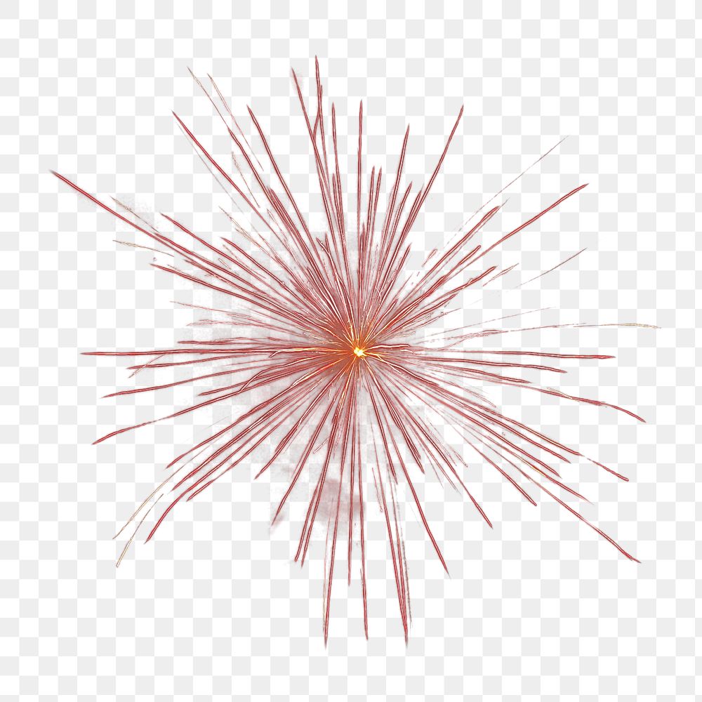 Png fireworks celebration, isolated object, transparent background