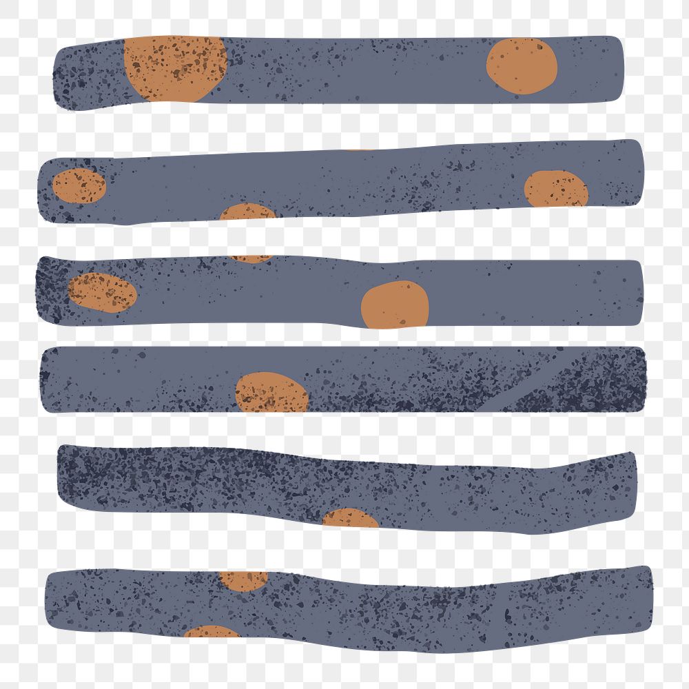 Png overlay dotted line art, transparent background