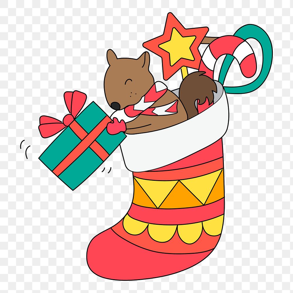 Present exchange png sticker, transparent background