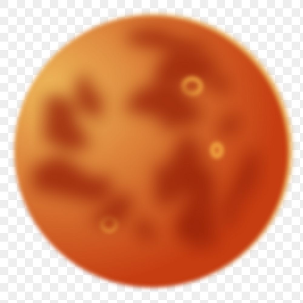 PNG Venus planet clipart, transparent background. Free public domain CC0 image.