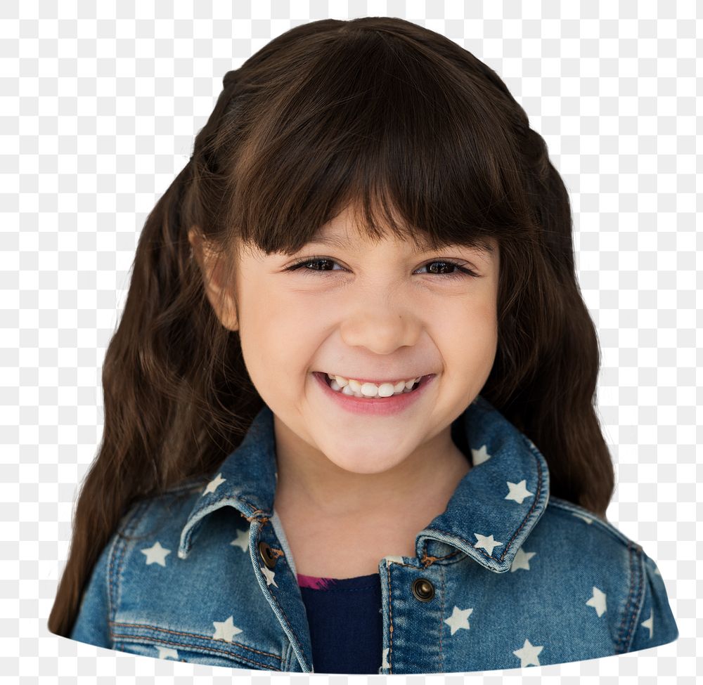 Girl png element, transparent background