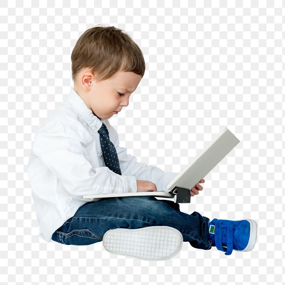 Business kid png, transparent background