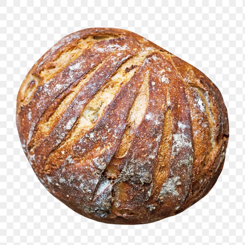 Bread png collage element, transparent background