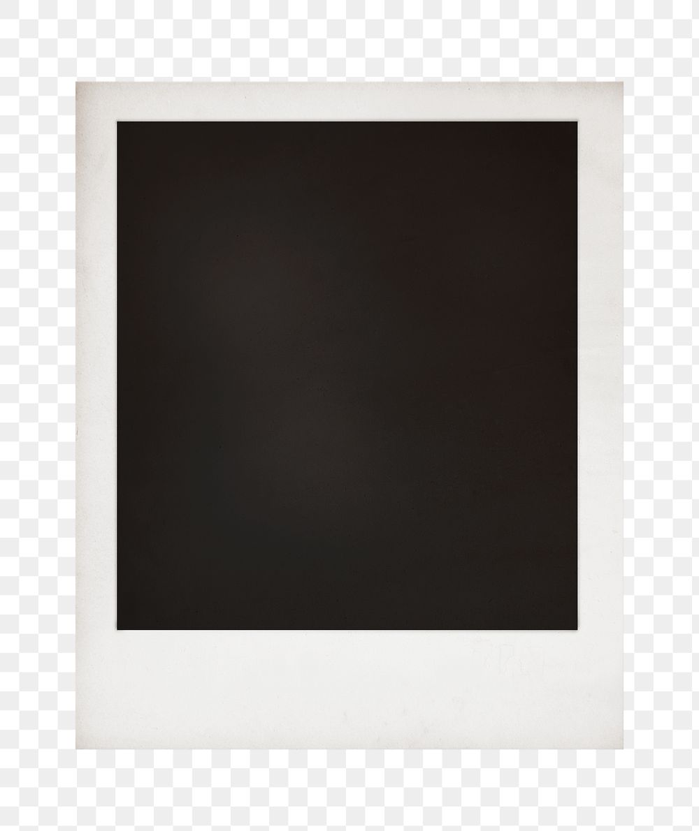 PNG Instant photo frame transparent background