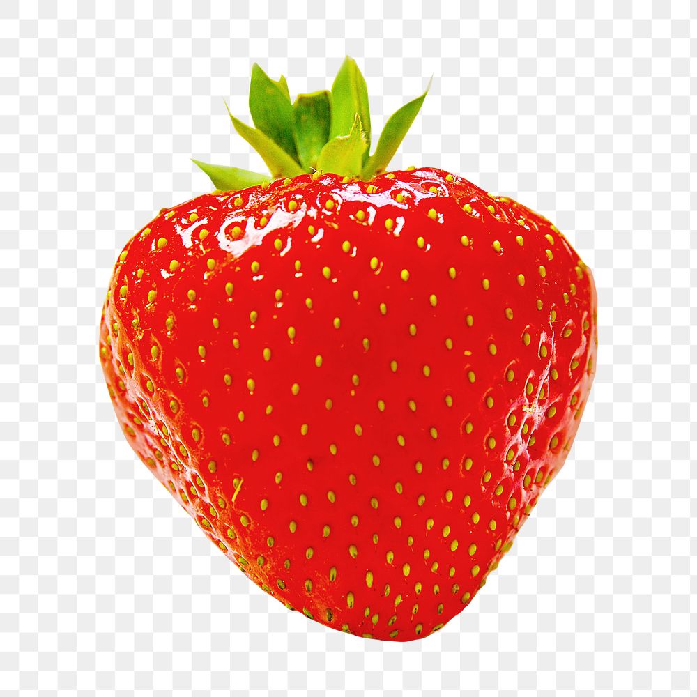 Png strawberry, transparent background