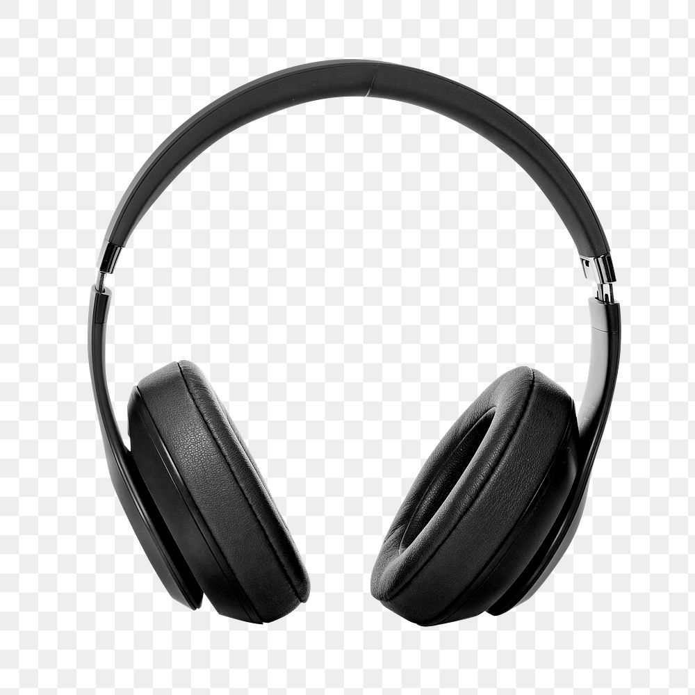 Png headphones isolated image, transparent background