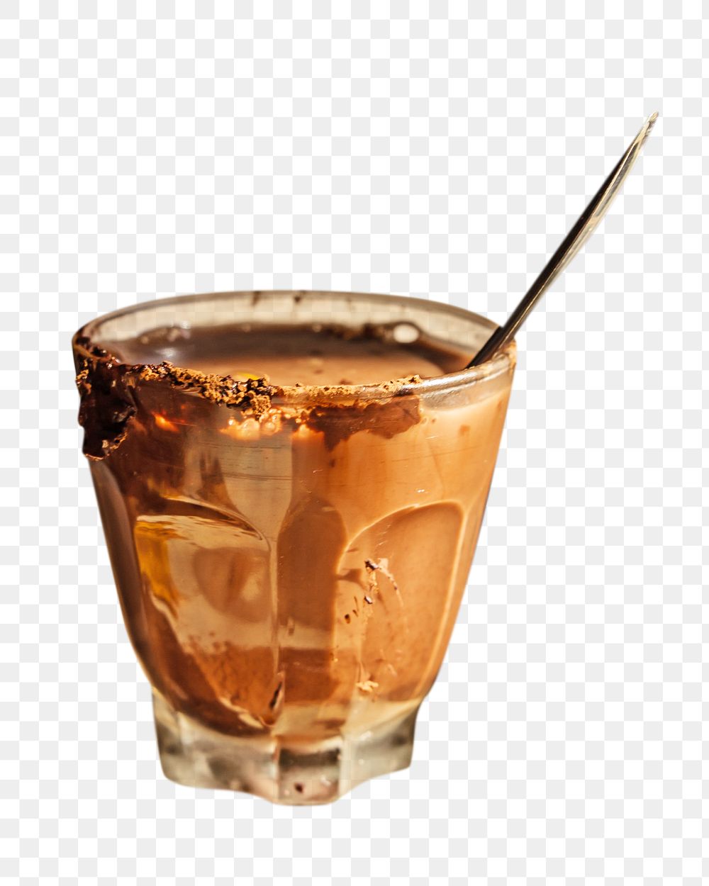 Chocolate drink png, transparent background