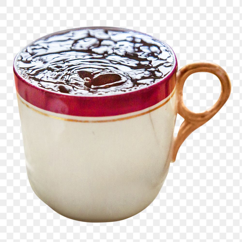 Mocha coffee png, transparent background