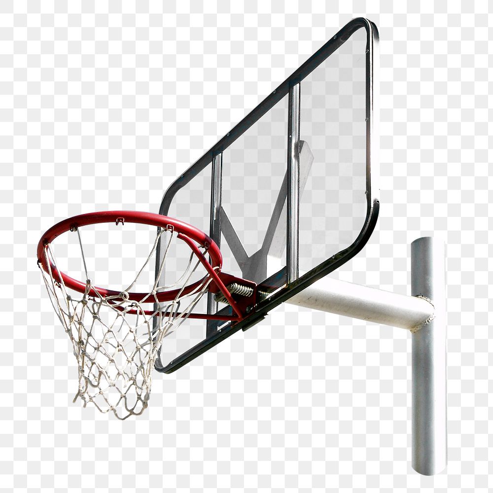 Png basketball hoop, isolated object, transparent background