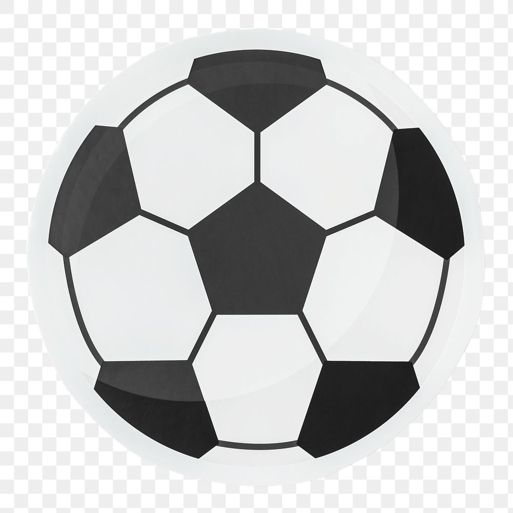 PNG football  sticker transparent background