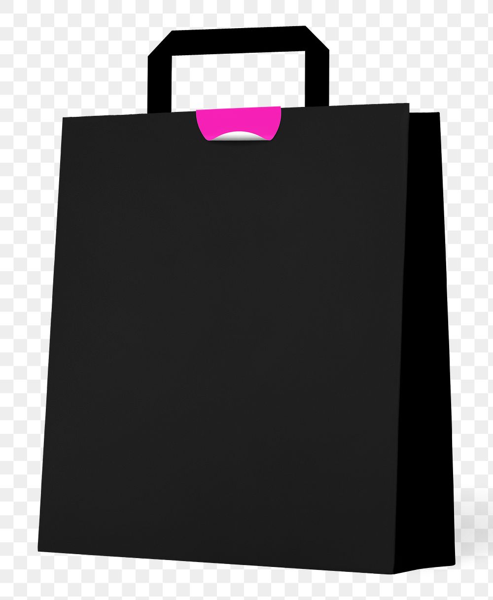Png paper shopping bag transparent background