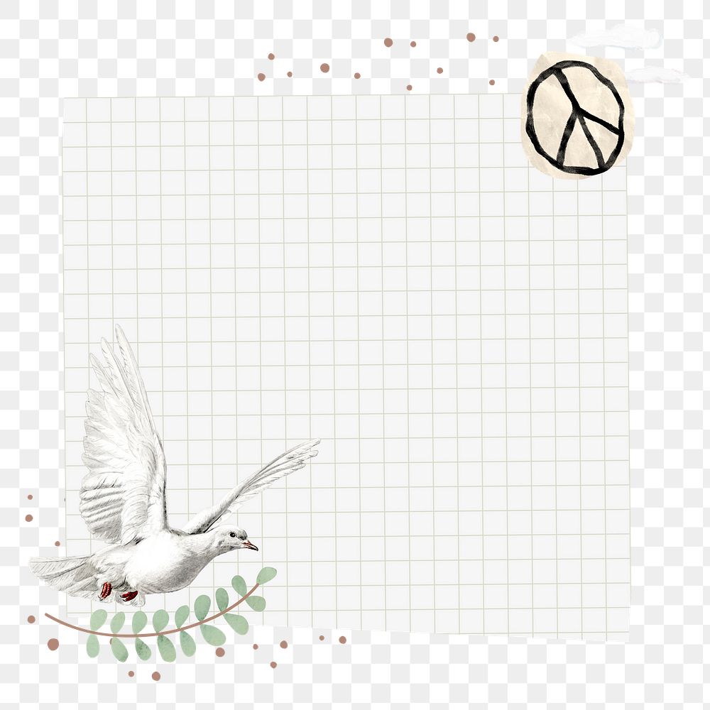 Freedom note paper png sticker, transparent background