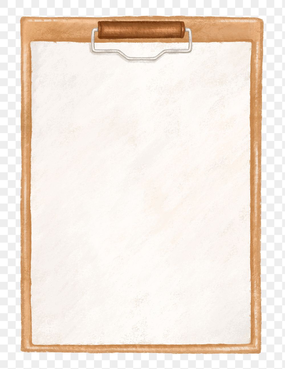 Clipboard png, office stationery, transparent background