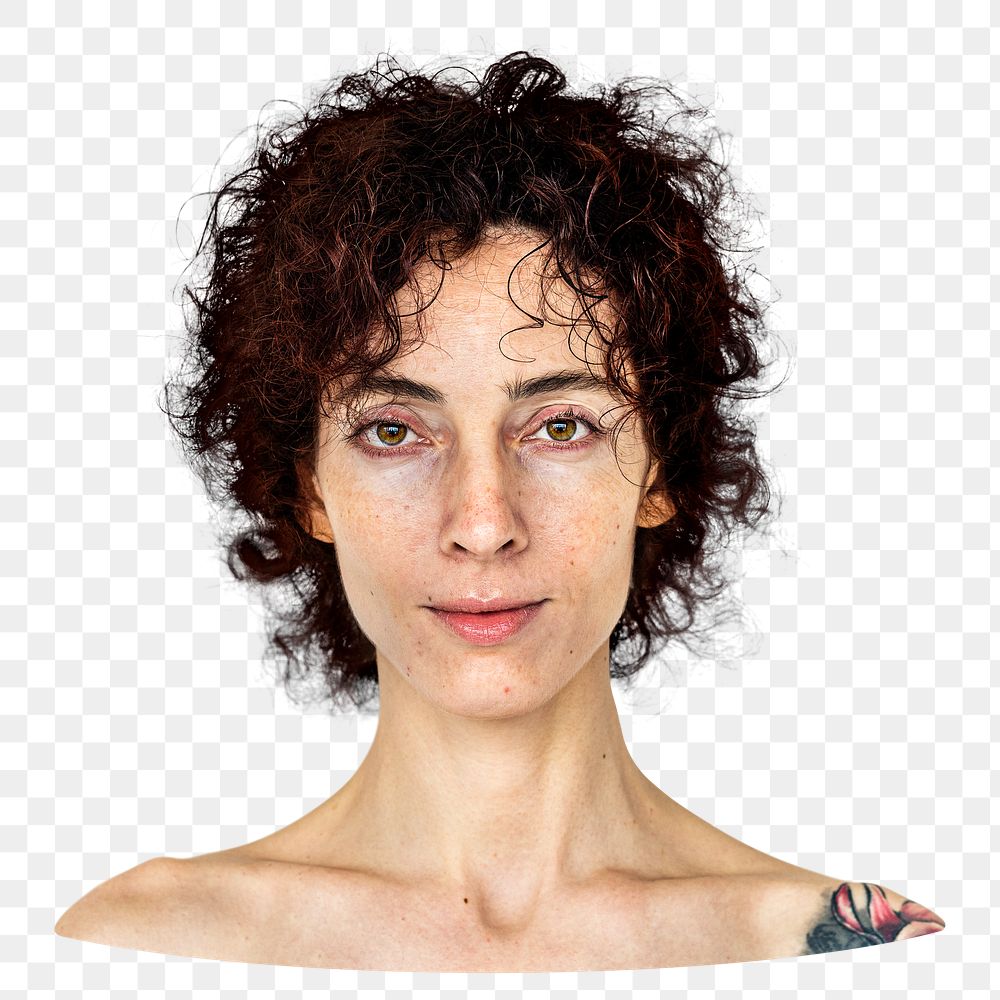 Woman png element, transparent background