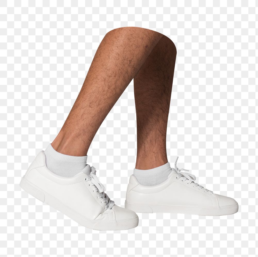White canvas sneakers png ,transparent background