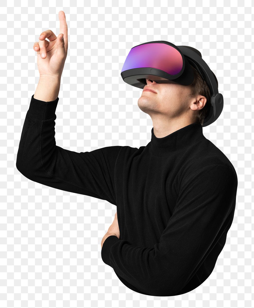VR technology png digital device, transparent background