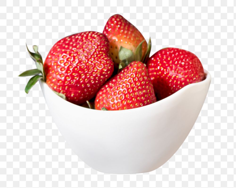 Png strawberry, transparent background