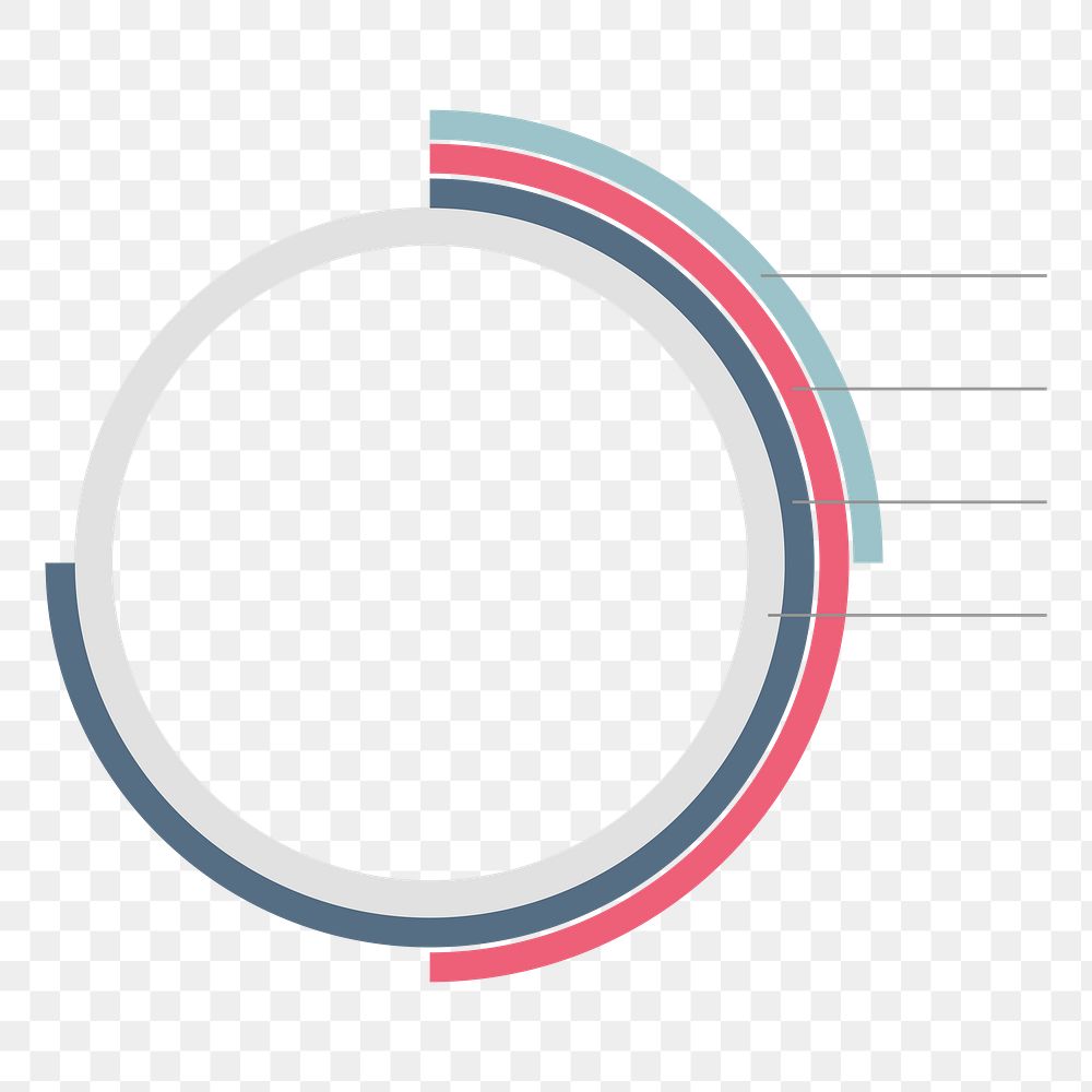 PNG chart infographic transparent background