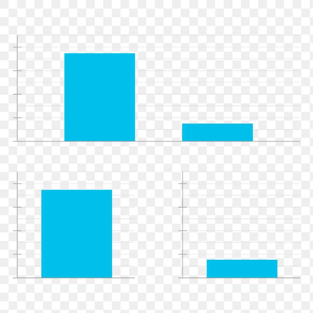 PNG Bar chart statistics diagram  transparent background