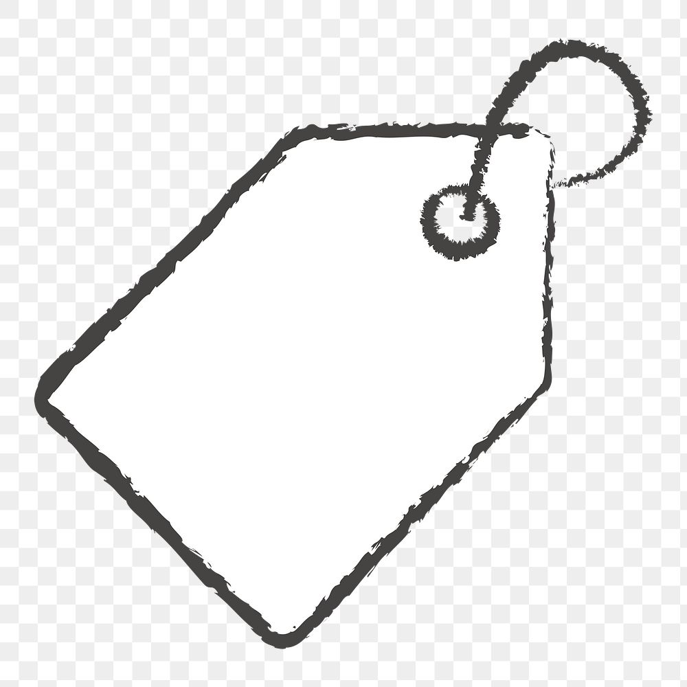 Label tag icon png,  transparent background 