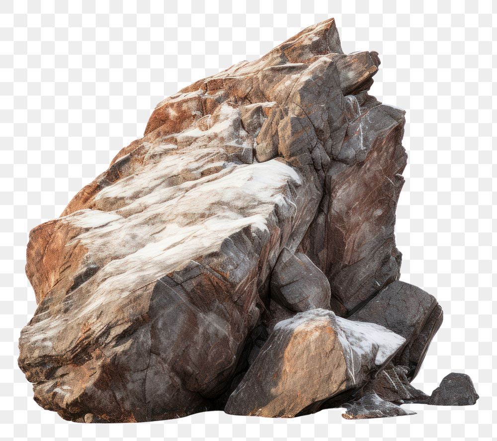PNG Rock outdoors nature white background