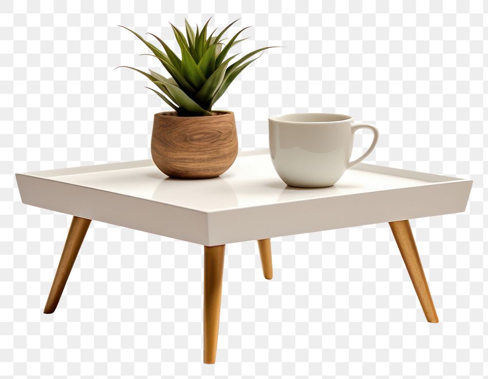 PNG  Coffee Table table furniture coffee. AI generated Image by rawpixel.