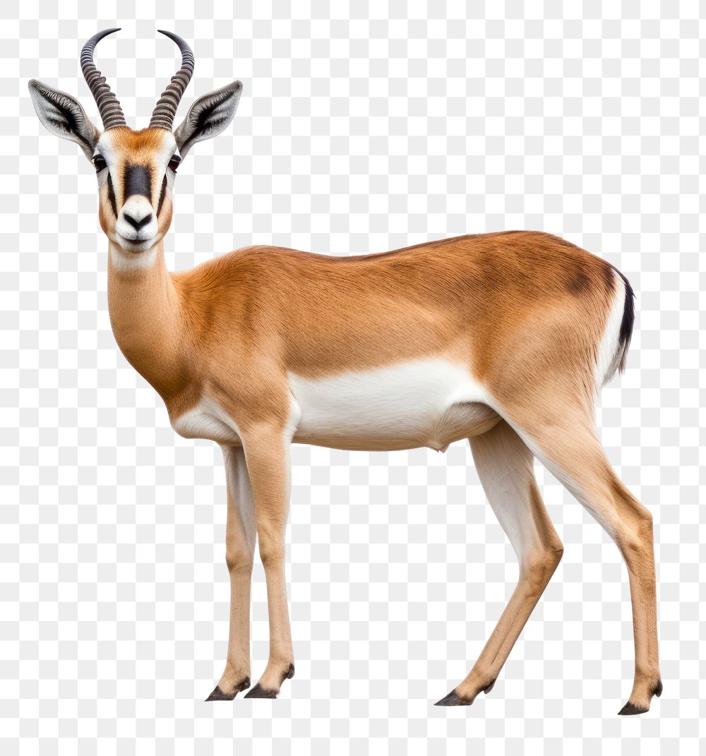 PNG Tibetan Gazelle wildlife gazelle animal. AI generated Image by rawpixel.
