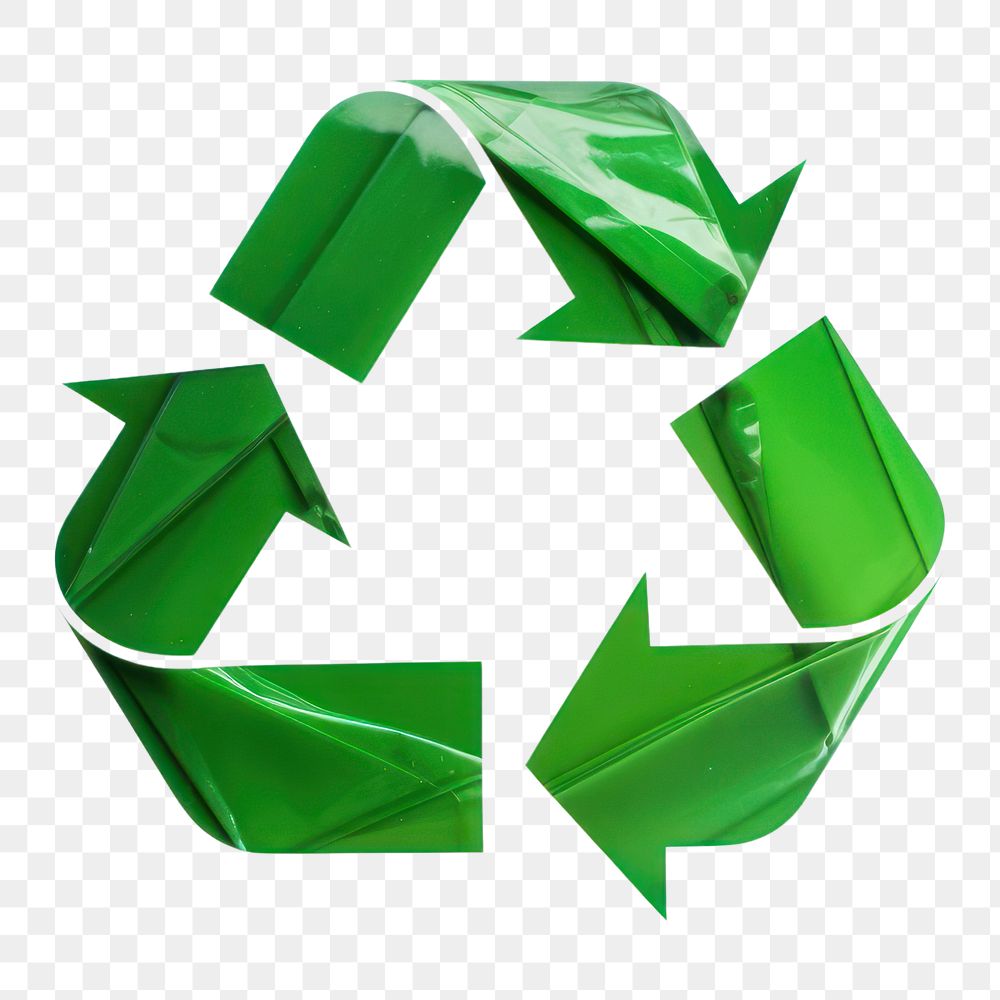 PNG Recycle icon white background recycling . AI generated Image by rawpixel.