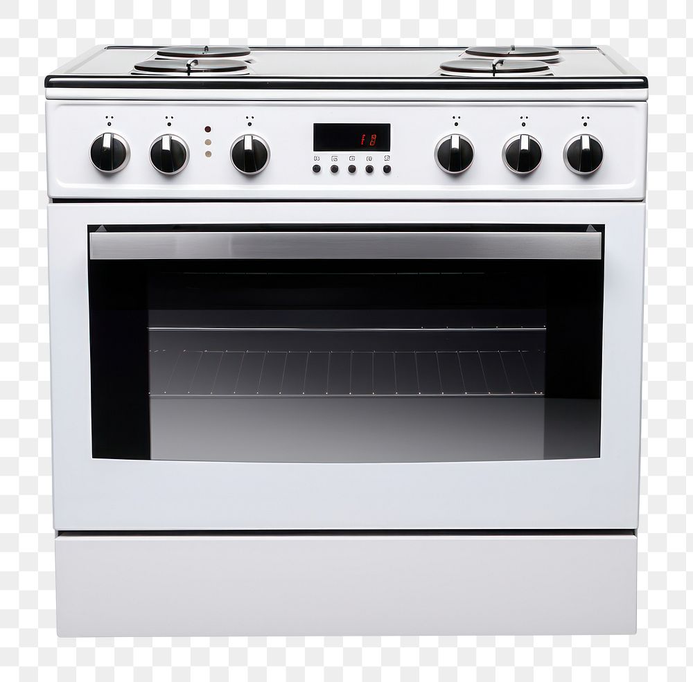 PNG Range stove oven appliance. 