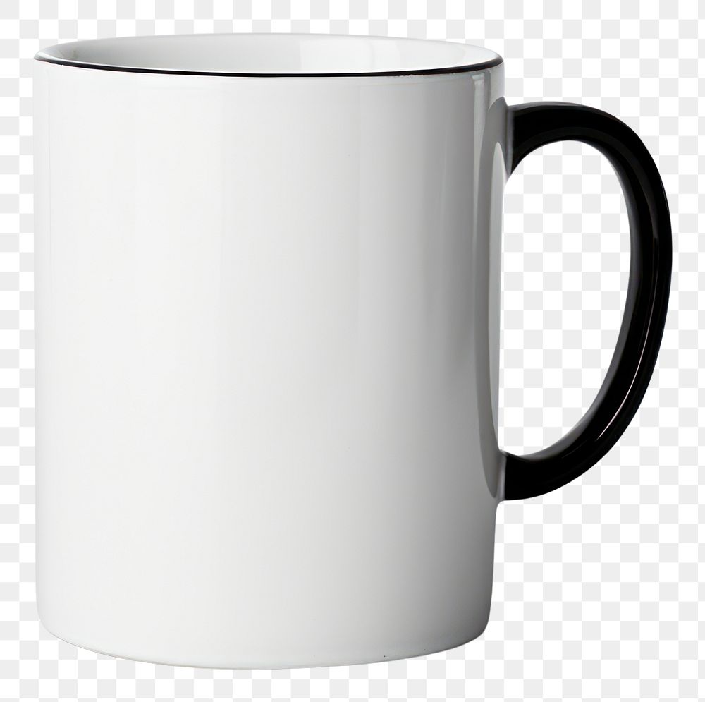 PNG Coffee mug white. AI generated Image by rawpixel.